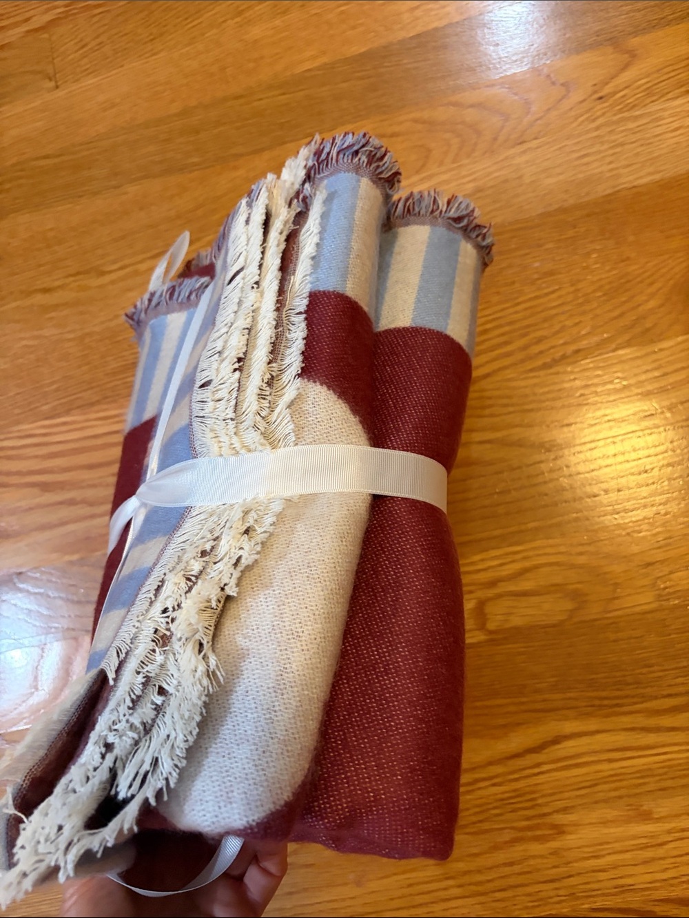 Anthropologie Wove Jacquard Knit Lucky Clover Throw NWT - Picture 7 of 10